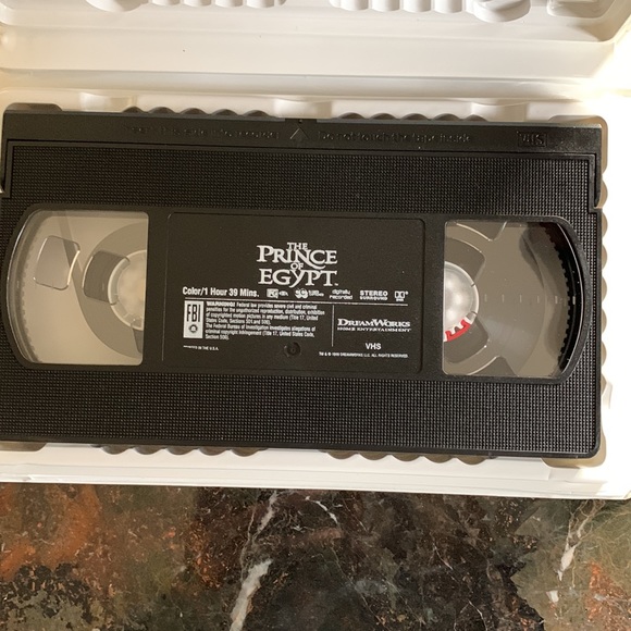 Dreamworld The Prince of Egypt VHS. - Picture 4 of 4